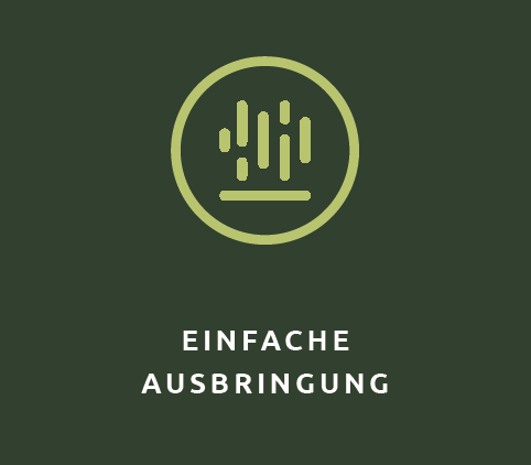 Terrawell: Einfache Ausbringung Terrawell: Einfache Ausbringung
